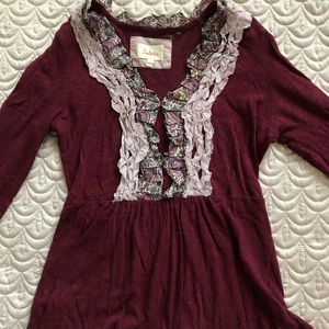 Anthropologie Long-sleeve top